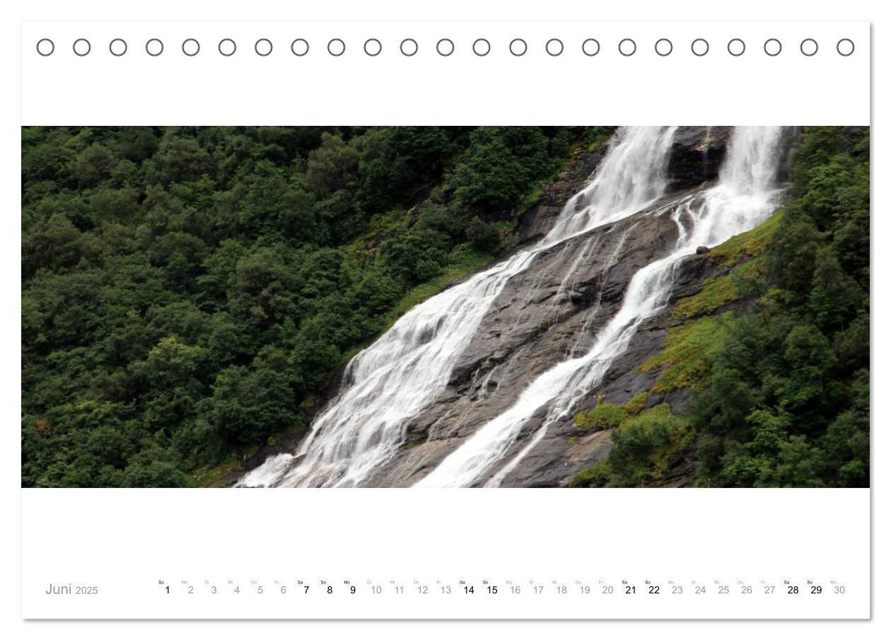 Bild: 9783435710799 | Panoramen der norwegischen Küste (Tischkalender 2025 DIN A5 quer),...