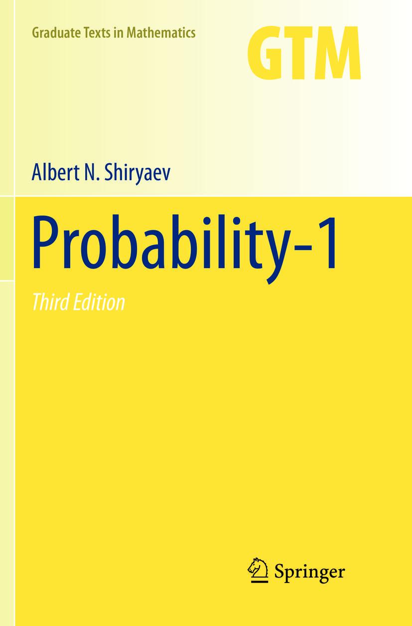 Cover: 9781493979059 | Probability-1 | Albert N. Shiryaev | Taschenbuch | Paperback | xvii