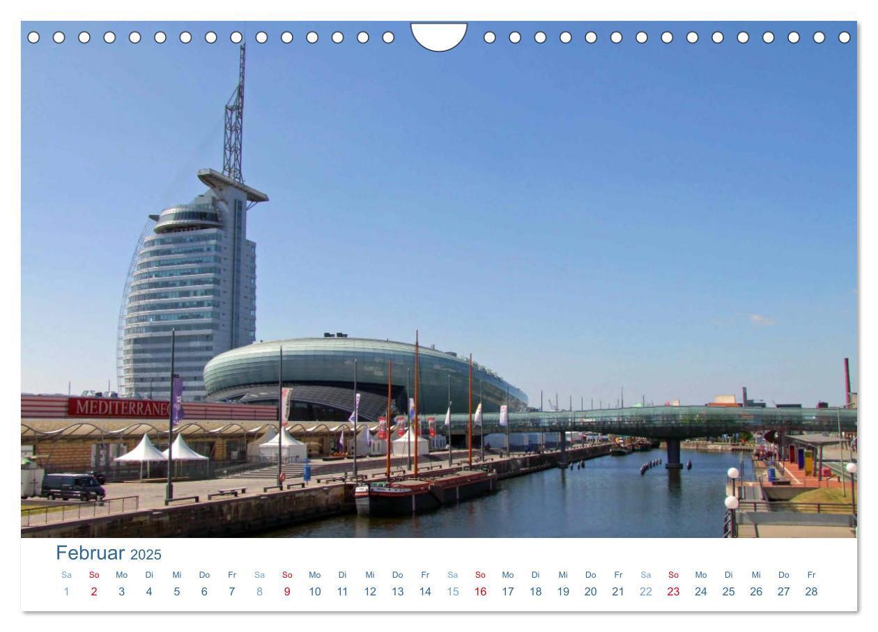 Bild: 9783435330744 | Bremerhaven 2025. Impressionen aus den Havenwelten (Wandkalender...