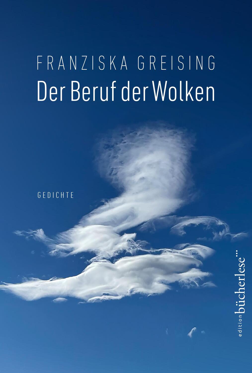 Cover: 9783906907826 | Der Beruf der Wolken | Gedichte | Franziska Greising | Buch | 80 S.