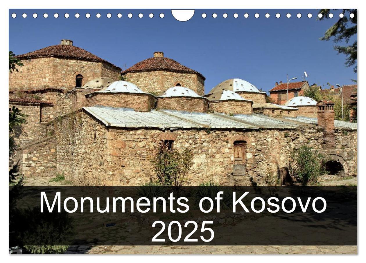 Cover: 9781325961405 | Monuments of Kosovo 2025 (Wall Calendar 2025 DIN A4 landscape),...