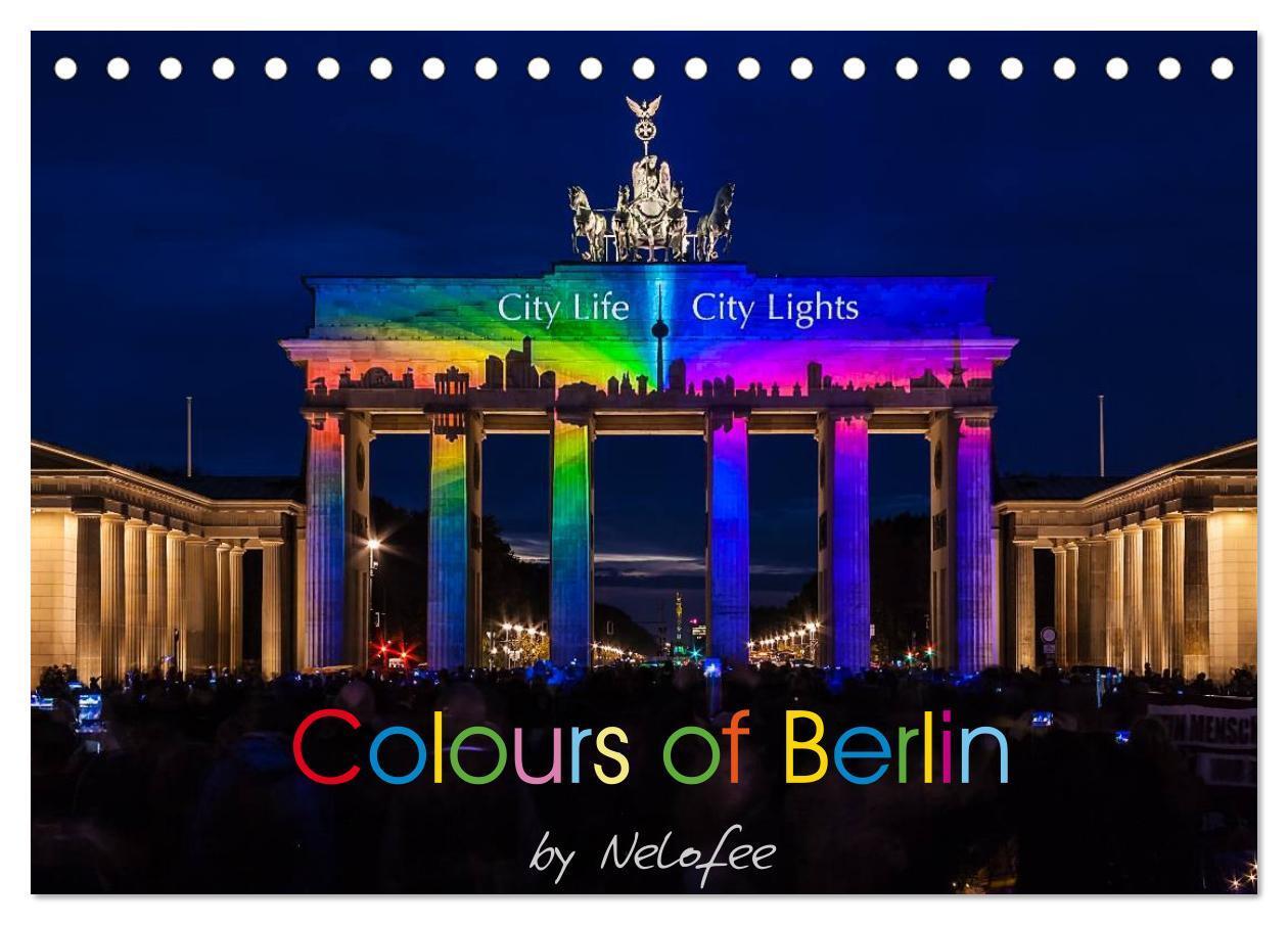 Cover: 9783435644261 | Colours of Berlin (Tischkalender 2025 DIN A5 quer), CALVENDO...