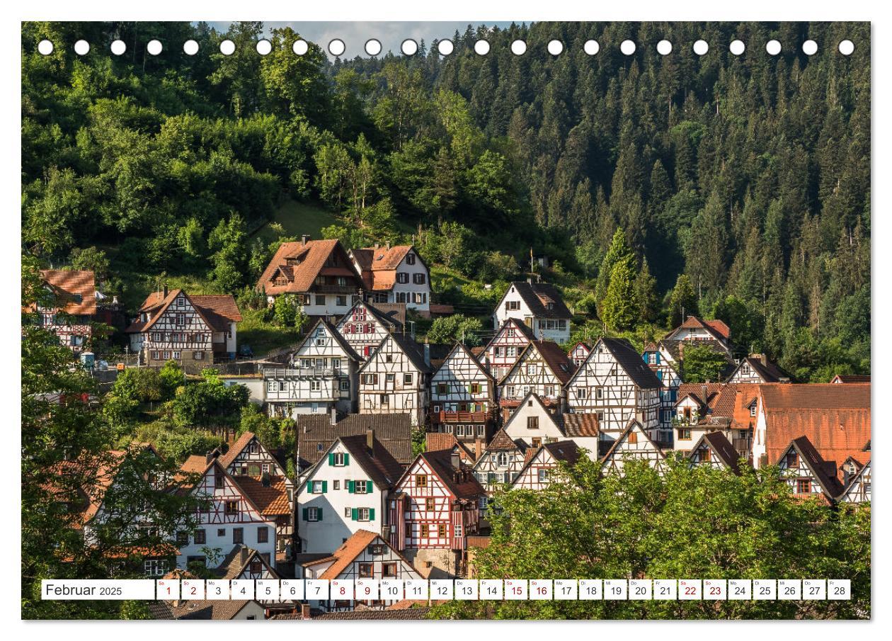 Bild: 9783435691272 | Schwarzwald (Tischkalender 2025 DIN A5 quer), CALVENDO Monatskalender