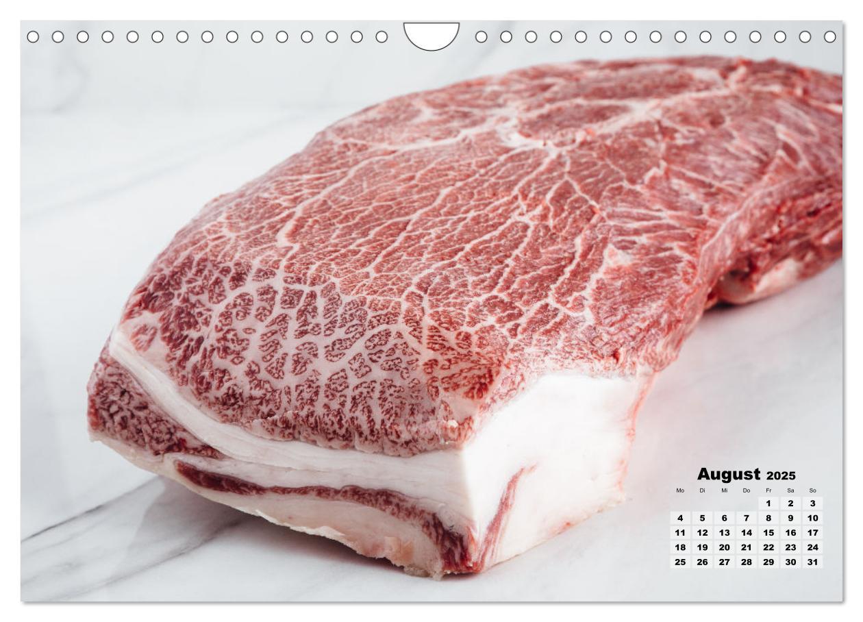 Bild: 9783435097500 | WAGYU (Wandkalender 2025 DIN A4 quer), CALVENDO Monatskalender | 2025