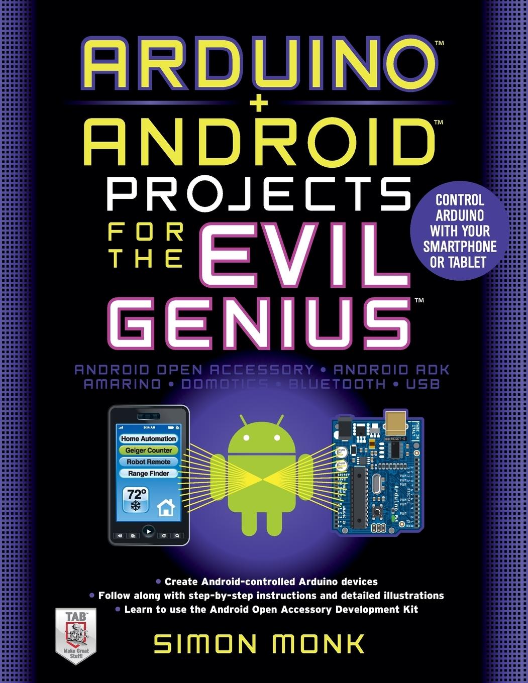 Cover: 9780071775960 | Arduino + Android Projects for the Evil Genius | Simon Monk | Buch