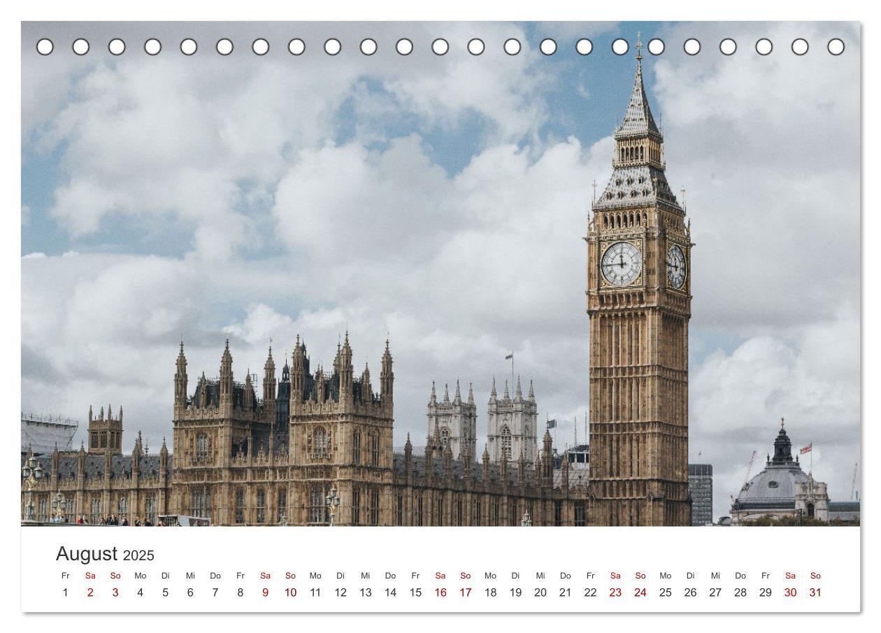 Bild: 9783435000814 | London - Die faszinierende Hauptstadt Englands. (Tischkalender 2025...