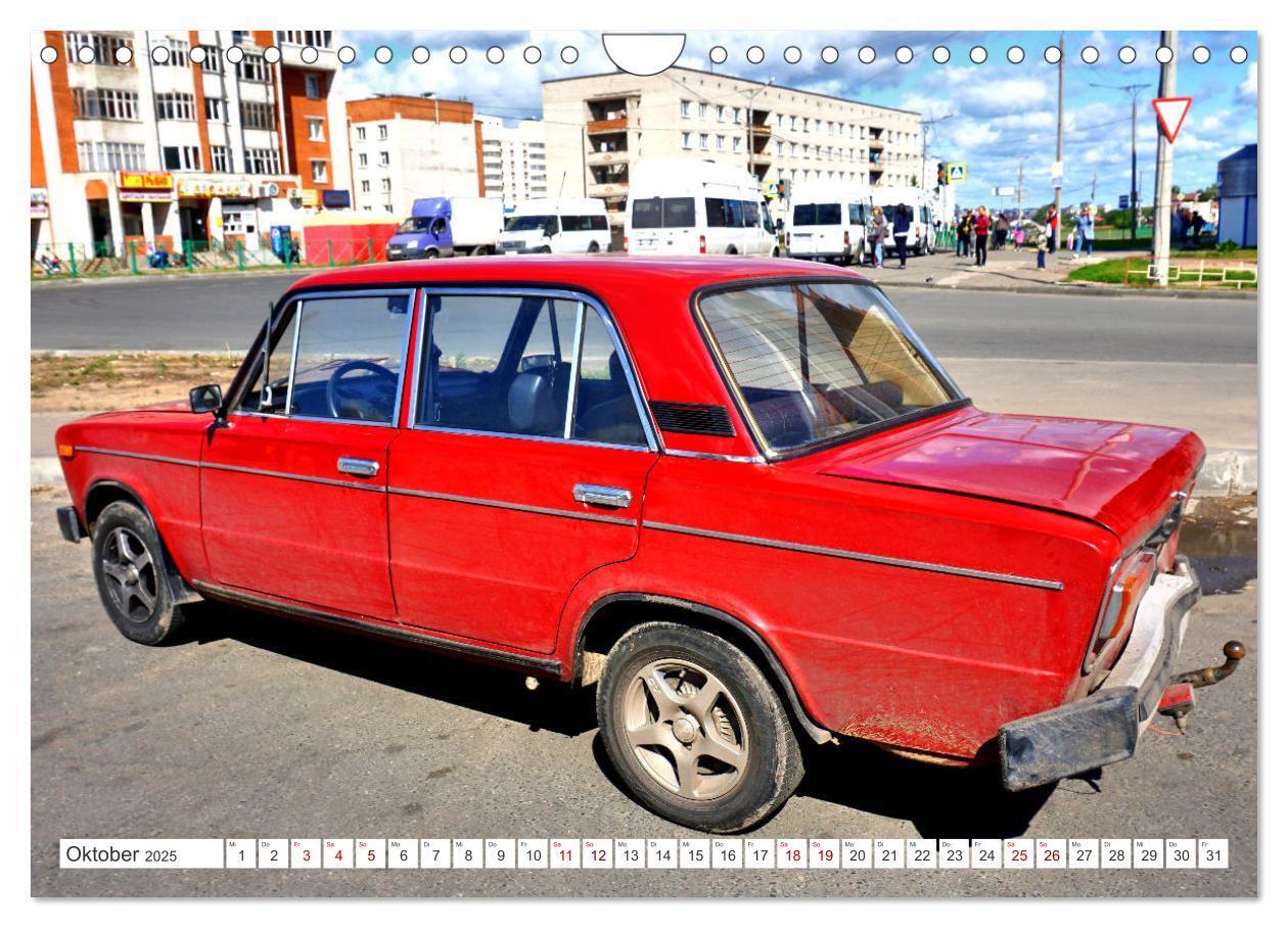 Bild: 9783383993268 | IM LADA-LOOK - Oldtimer und Newtimer in Russland (Wandkalender 2025...