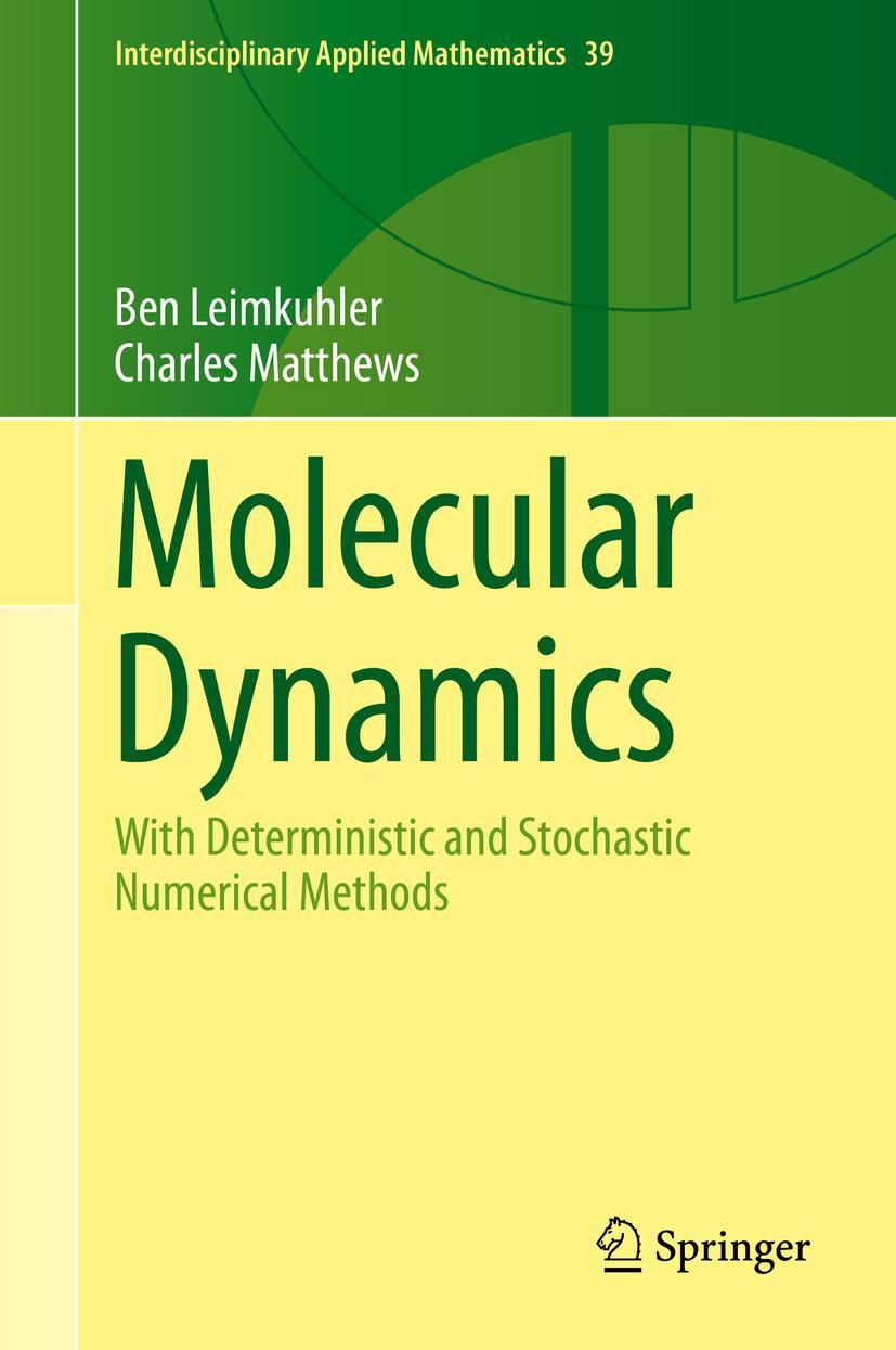 Cover: 9783319163741 | Molecular Dynamics | Charles Matthews (u. a.) | Buch | xxii | Englisch