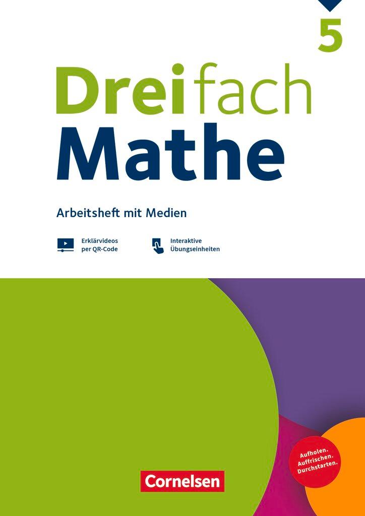 Cover: 9783060011667 | Dreifach Mathe 5. Schuljahr - Zu allen Ausgaben - Arbeitsheft mit...