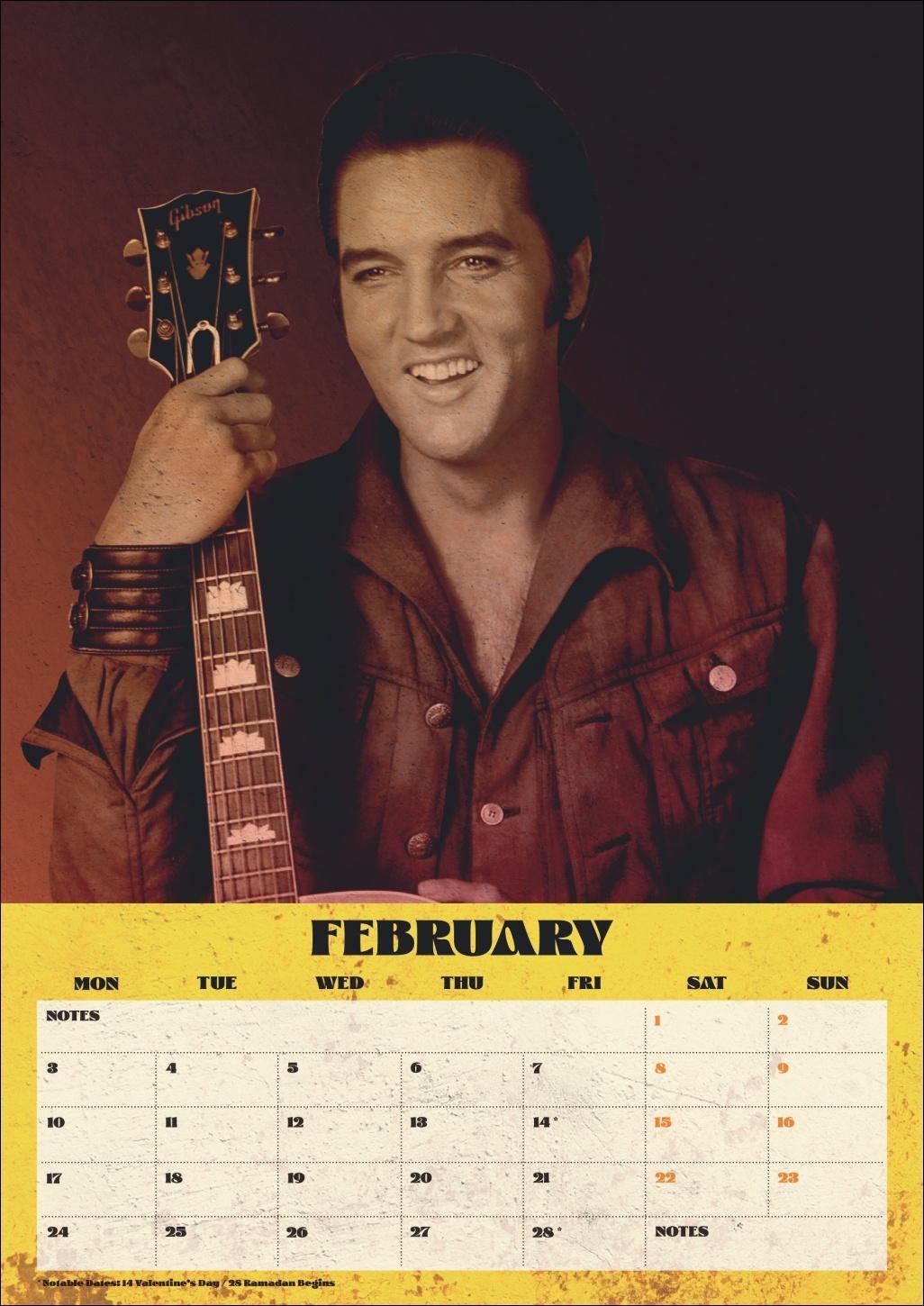 Bild: 9783840196720 | Elvis Posterkalender 2025 | Elvis | Kalender | Danilo | Spiralbindung