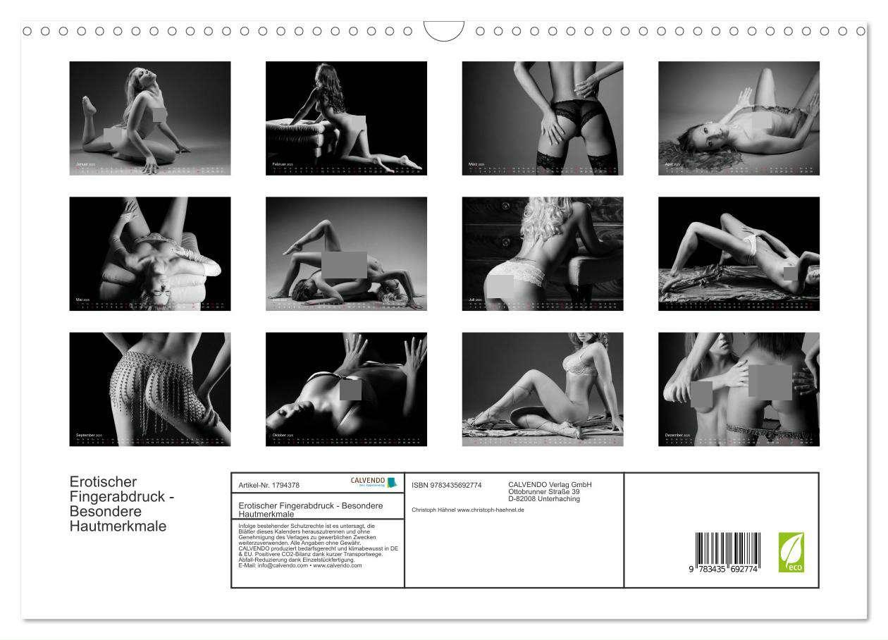 Bild: 9783435692774 | Erotischer Fingerabdruck - Besondere Hautmerkmale (Wandkalender...