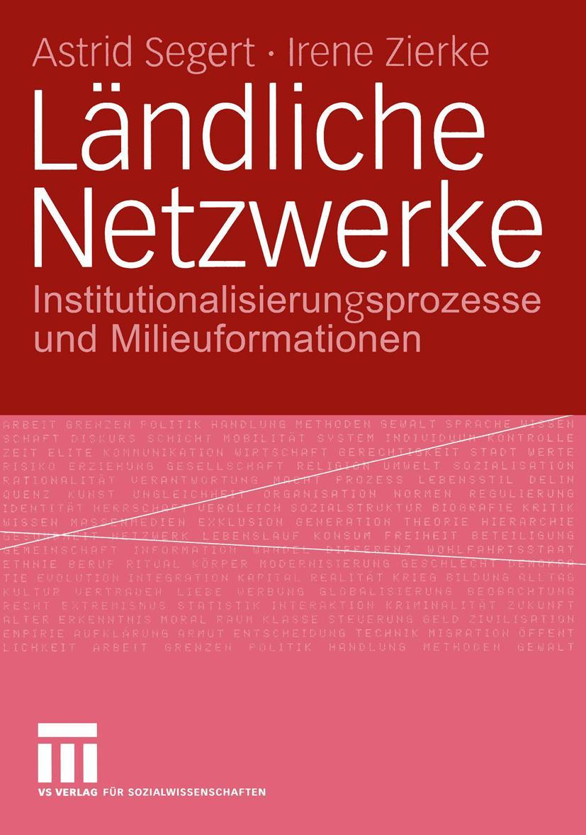 Cover: 9783531141480 | Ländliche Netzwerke | Irene Zierke (u. a.) | Taschenbuch | 286 S.