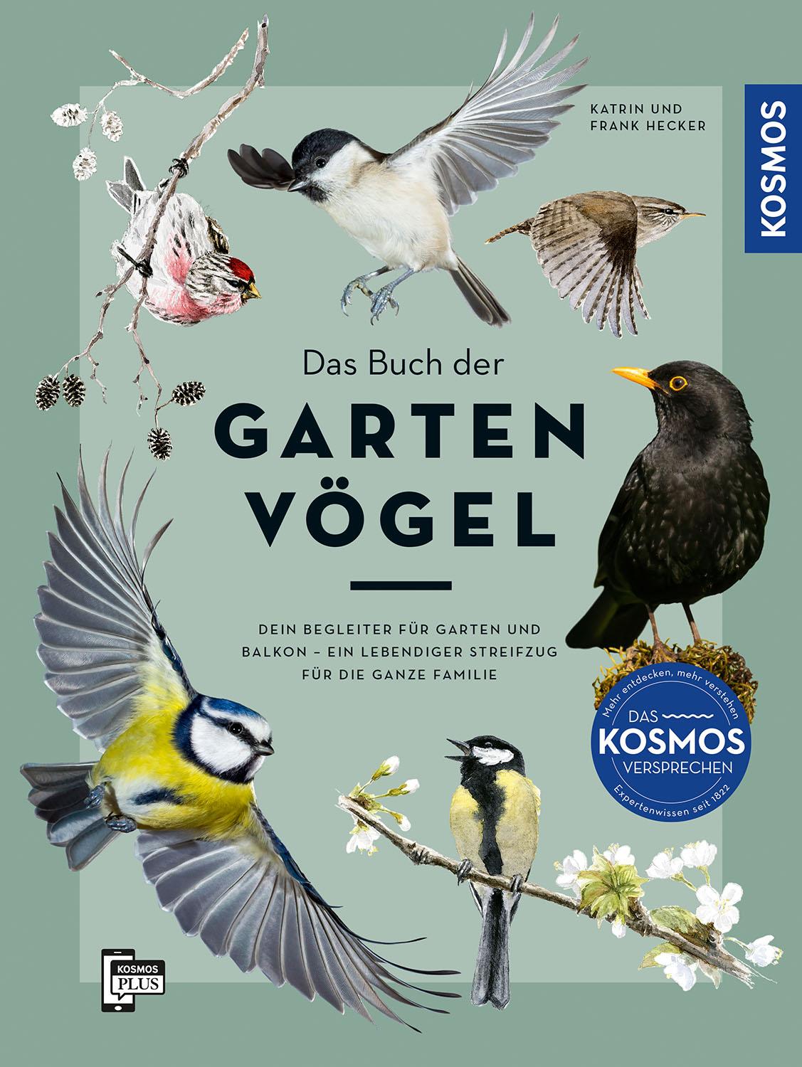 Cover: 9783440180761 | Das Buch der Gartenvögel | Katrin Hecker (u. a.) | Buch | 224 S.