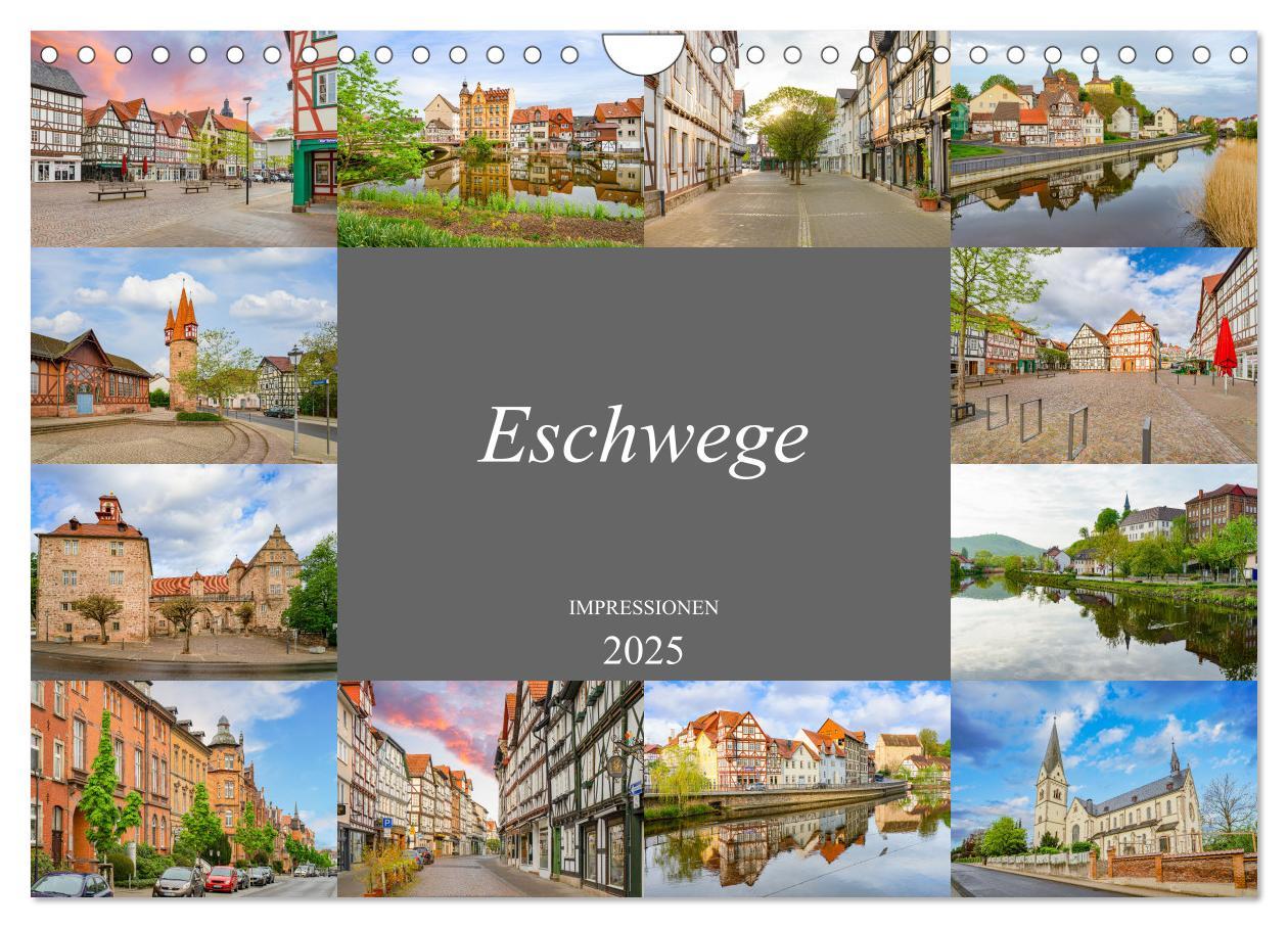 Cover: 9783435050550 | Eschwege Impressionen (Wandkalender 2025 DIN A4 quer), CALVENDO...