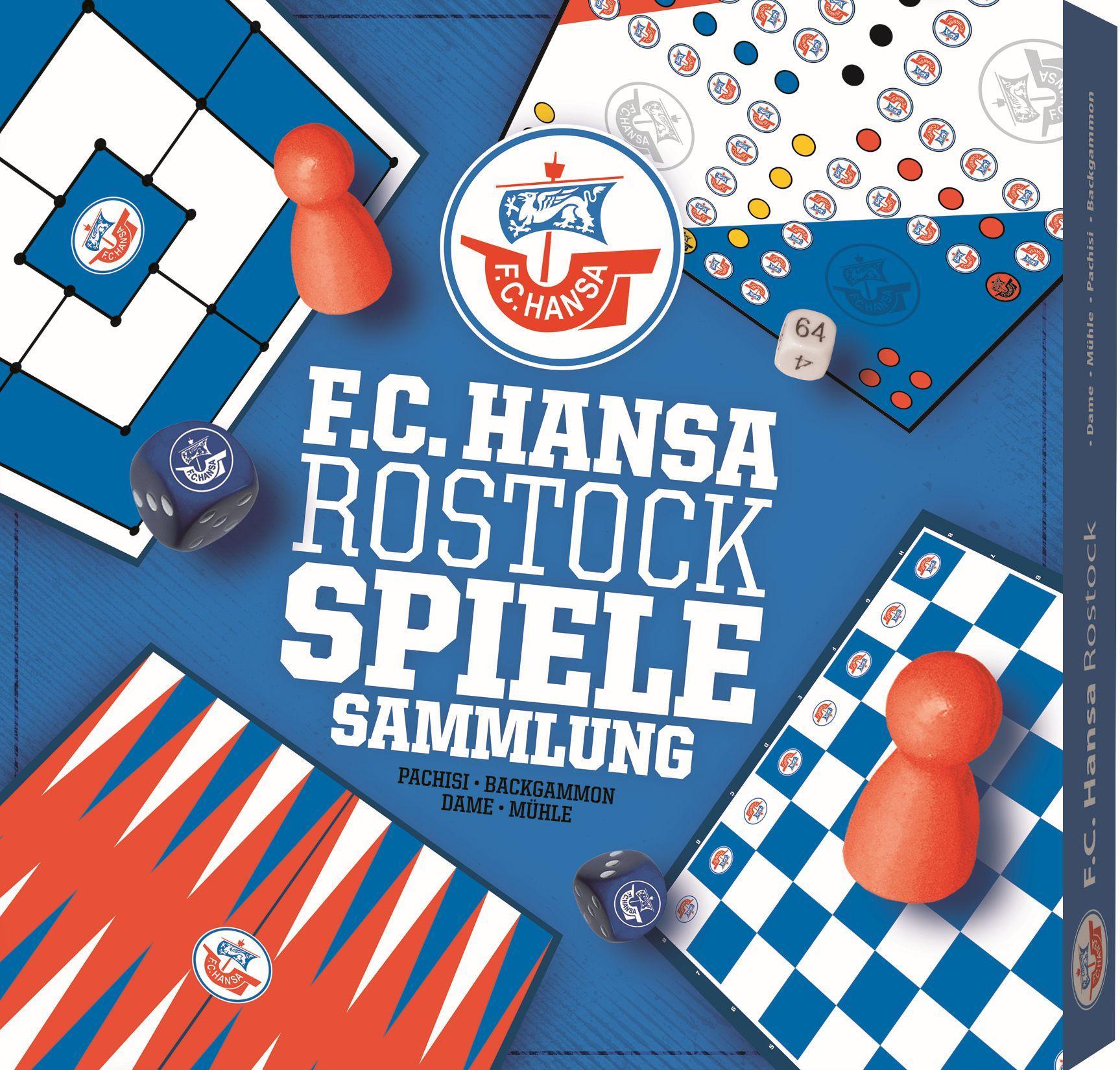 Cover: 4260029829822 | Hansa Rostock Spielesammlung | 30 Minuten, 2-6 Spieler | Spiel | 2023