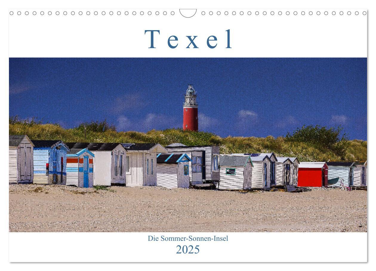 Cover: 9783435317035 | Texel - Die Sommer-Sonnen-Insel (Wandkalender 2025 DIN A3 quer),...