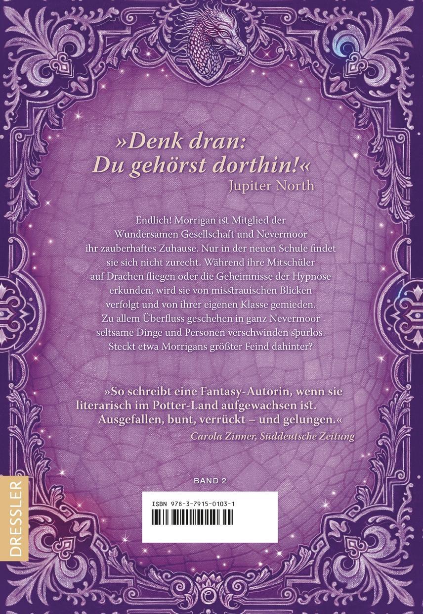 Rückseite: 9783791501031 | Nevermoor 2. Das Geheimnis des Wunderschmieds | Jessica Townsend