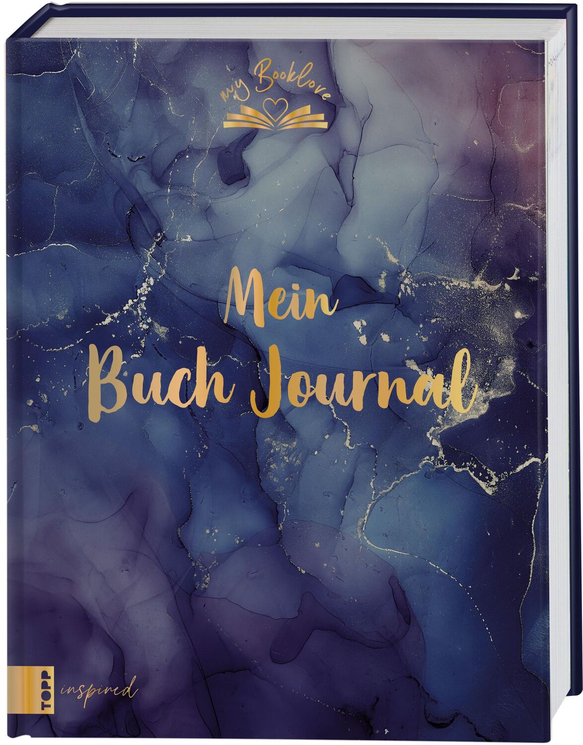 Cover: 9783735881427 | My Booklove: Mein Buch Journal - Dark | Frechverlag | Buch | 240 S.