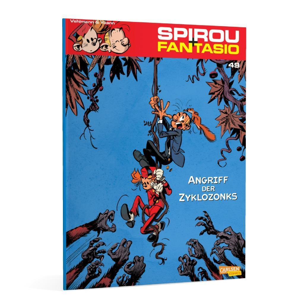 Bild: 9783551774590 | Spirou &amp; Fantasio 49: Angriff der Zyklozonks | Fabien Vehlmann | Buch