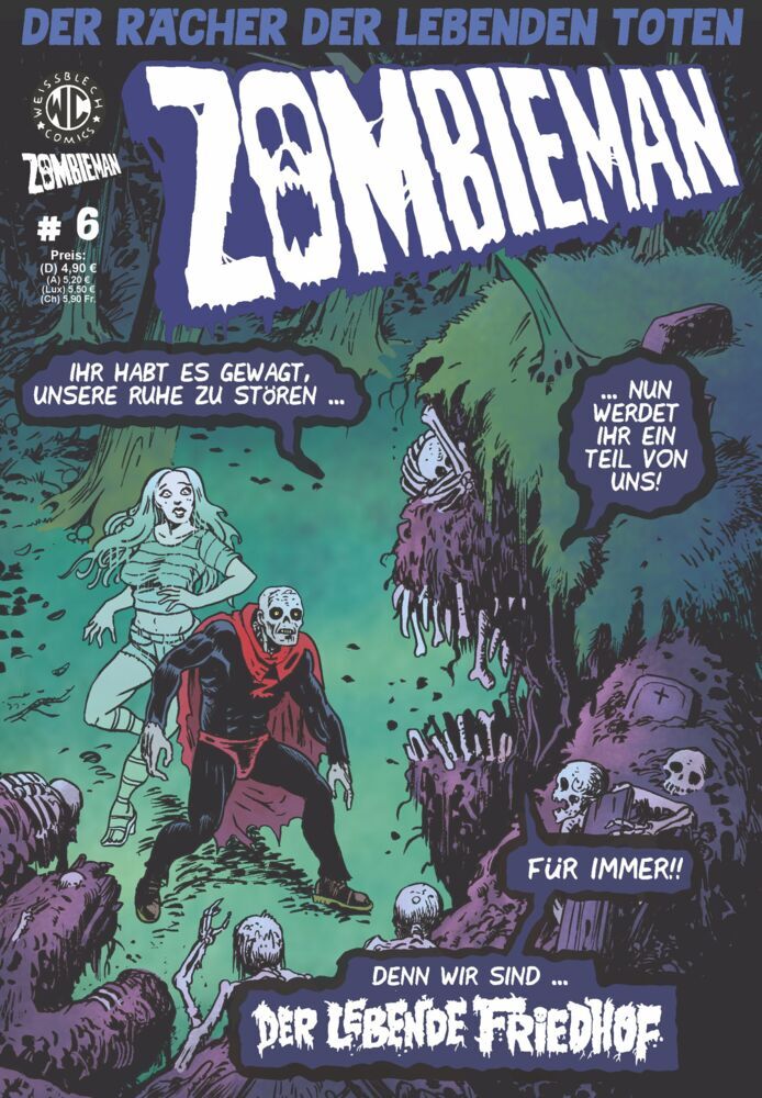 Cover: 9783869590998 | Zombieman 6 | Levin Kurio | Broschüre | Deutsch | 2023