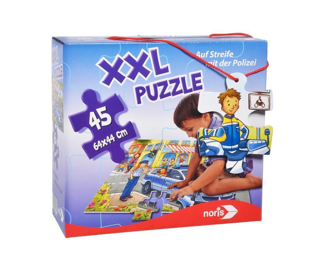 Bild: 4000826017929 | XXL Puzzle Auf Streife mit der Polizei. 45 Teile | Noris Spiele | 2019