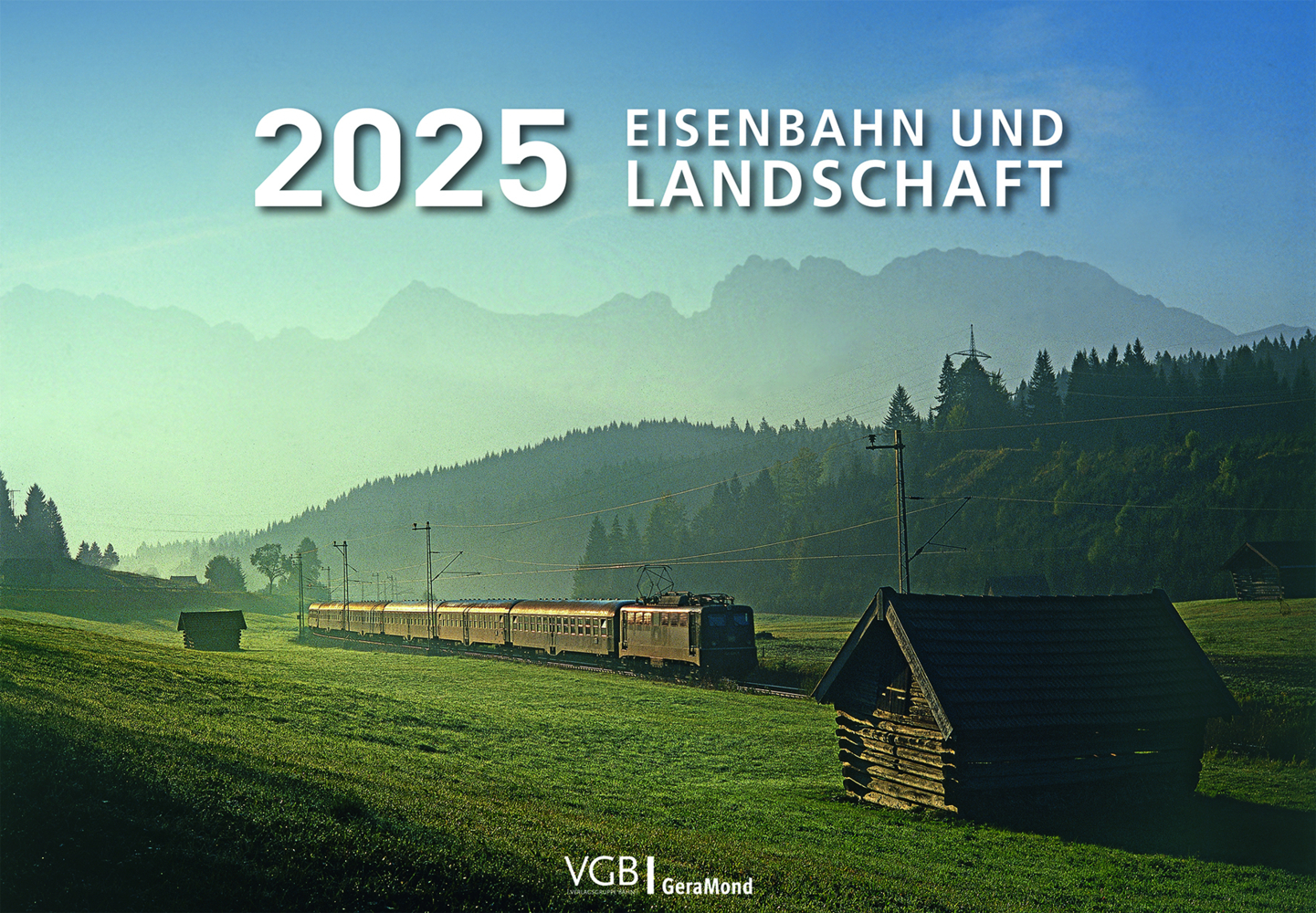 Cover: 9783987020520 | Eisenbahn und Landschaft 2025 | Kalender | 14 S. | Deutsch | 2025