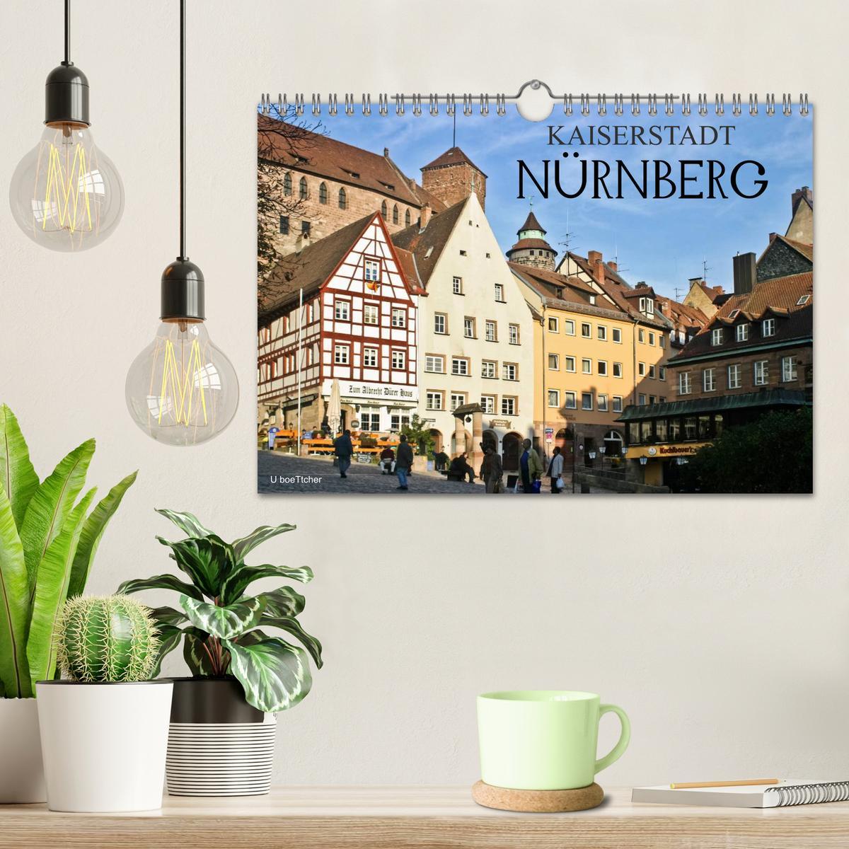 Bild: 9783435612802 | Kaiserstadt Nürnberg (Wandkalender 2025 DIN A4 quer), CALVENDO...