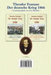 Rückseite: 9783936030662 | Der deutsche Krieg von 1866, Band 2. Der Feldzug in West- und...