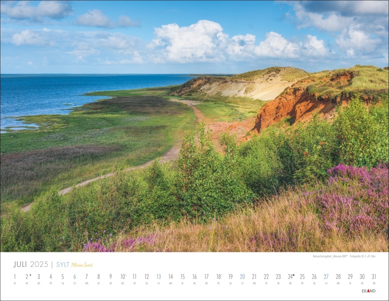 Bild: 9783964023537 | Sylt - Meine Insel Kalender 2025 | Kalender | Spiralbindung | 13 S.