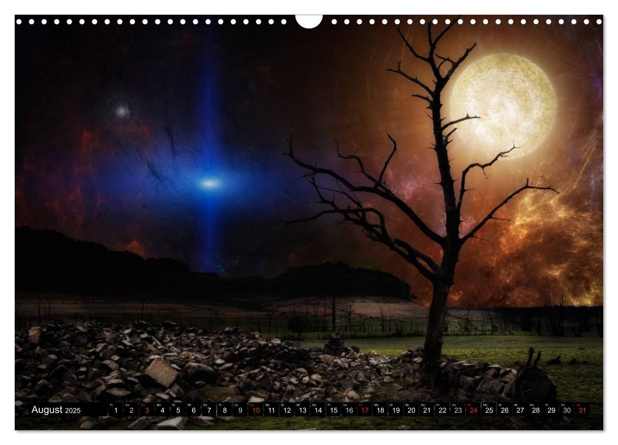 Bild: 9783435570928 | Ansichten des Weltraums (Wandkalender 2025 DIN A3 quer), CALVENDO...