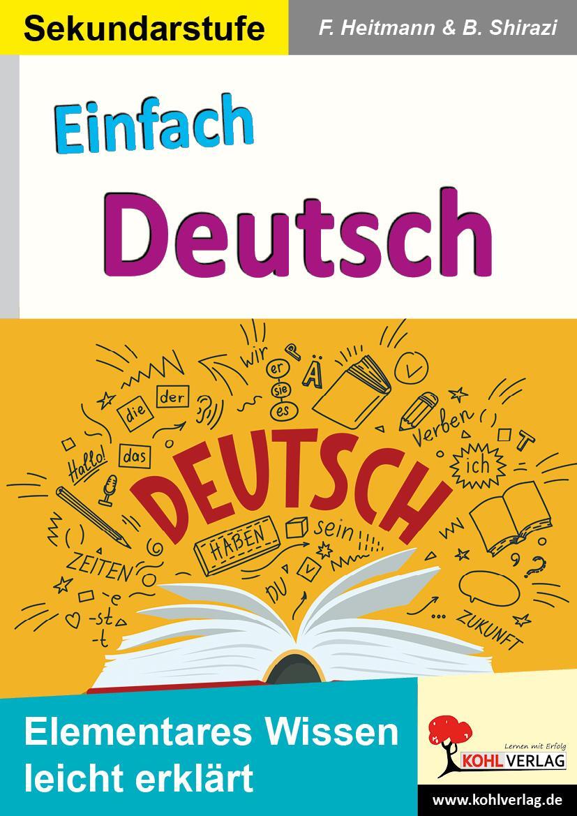 Cover: 9783985582068 | Einfach Deutsch | Elementares Wissen leicht erklärt | Heitmann (u. a.)