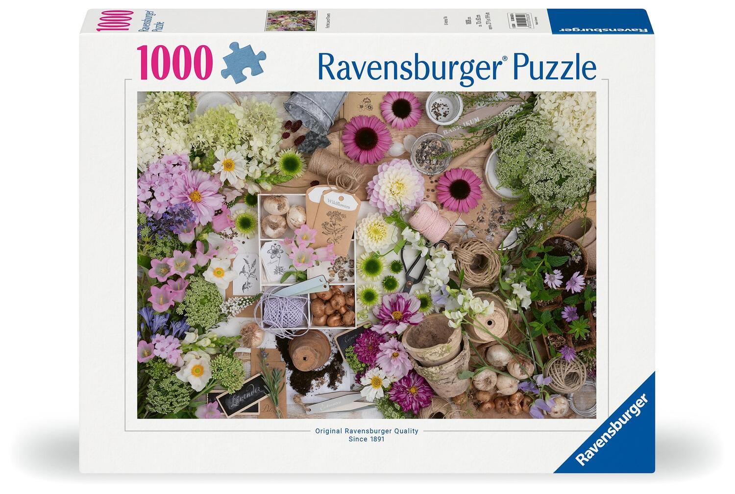 Cover: 4005555006206 | Ravensburger Puzzle 12000620 - Prachtvolle Blumenliebe - 1000 Teile...