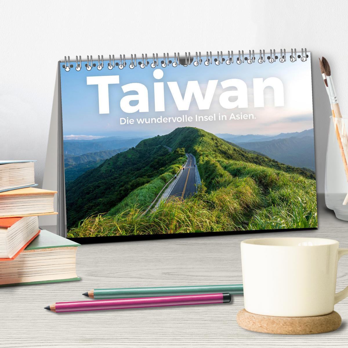 Bild: 9783435004027 | Taiwan - Die wundervolle Insel in Asien. (Tischkalender 2025 DIN A5...