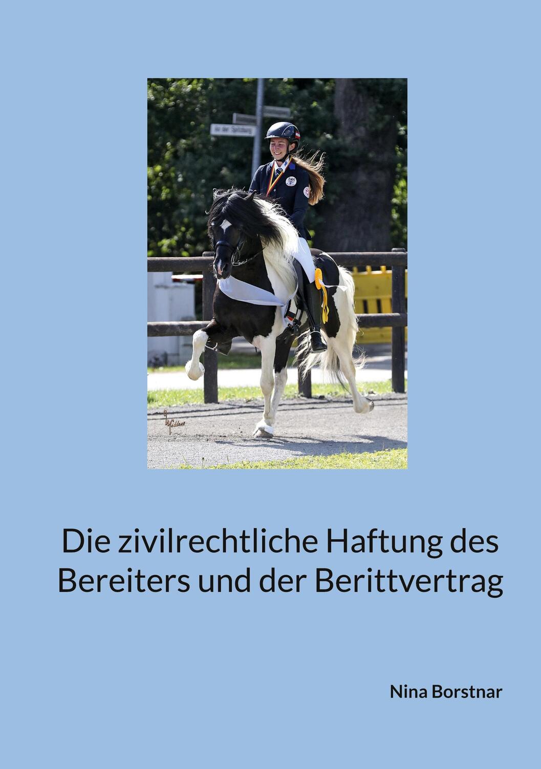 Cover: 9783756842698 | Die zivilrechtliche Haftung des Bereiters und der Berittvertrag | Buch