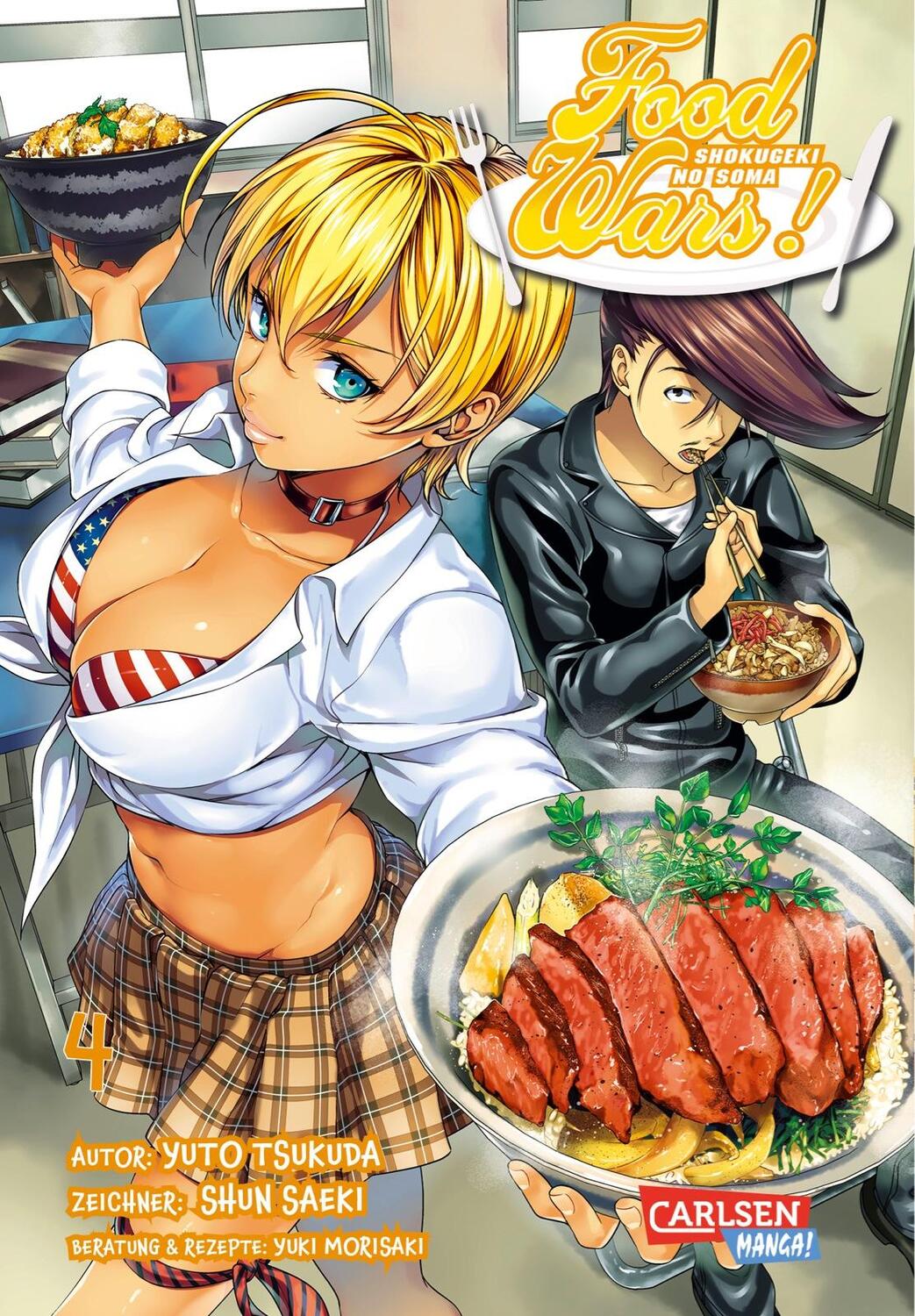 Cover: 9783551777270 | Food Wars - Shokugeki No Soma 04 | Yuto Tsukuda | Taschenbuch | 192 S.