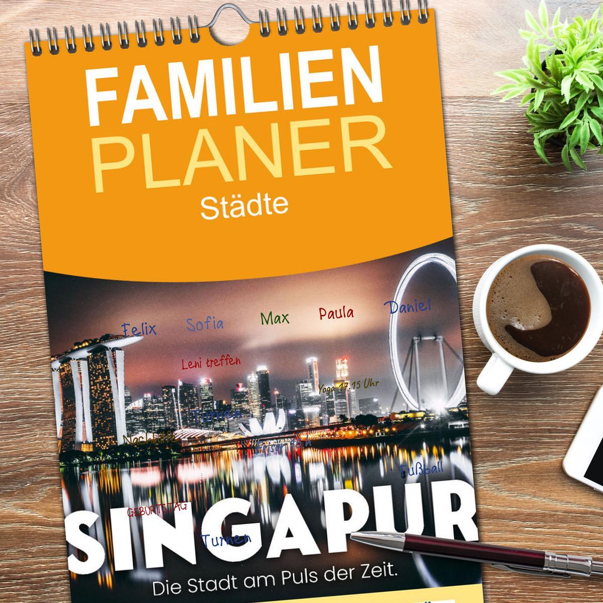 Bild: 9783457098431 | Familienplaner 2025 - Singapur - Die Stadt am Puls der Zeit. mit 5...