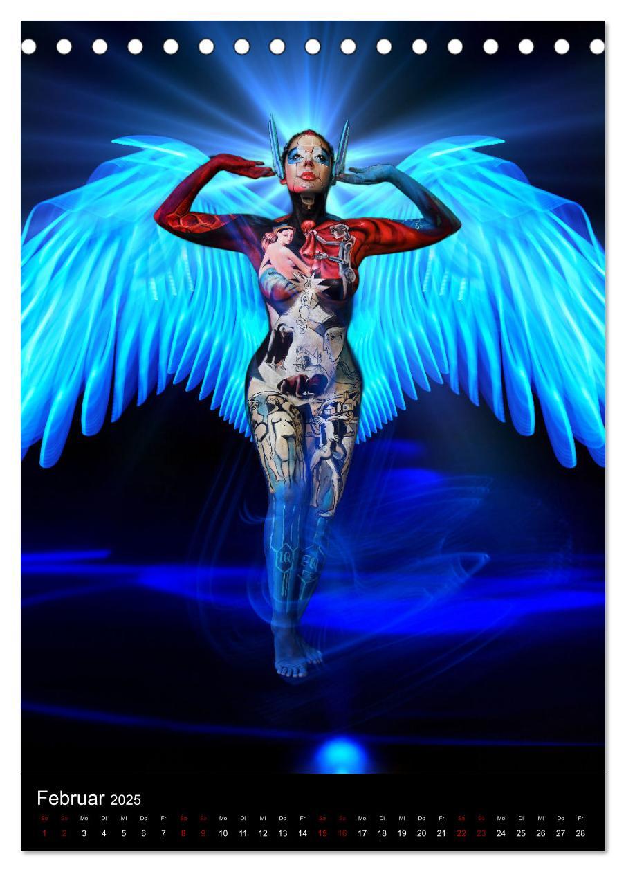 Bild: 9783435887415 | World Bodypainting Festival: Generation NEXT (Tischkalender 2025...