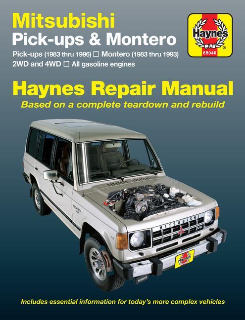 Cover: 9781563921926 | Mitsubishi Pick-Ups 1983-96 &amp; Montero 1983-93 | J H Haynes | Buch