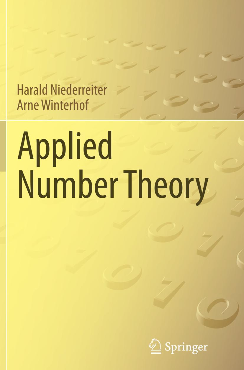 Cover: 9783319368122 | Applied Number Theory | Arne Winterhof (u. a.) | Taschenbuch | x