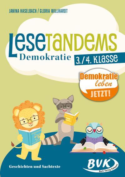 Cover: 9783965203495 | Lesetandems Demokratie 3./4. Klasse | Geschichten und Sachtexte | 2024