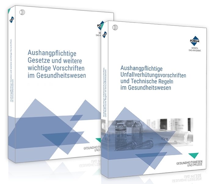 Cover: 9783988750143 | Das Aushangpflichten-Paket für das Gesundheitswesen, 2 Teile | GmbH