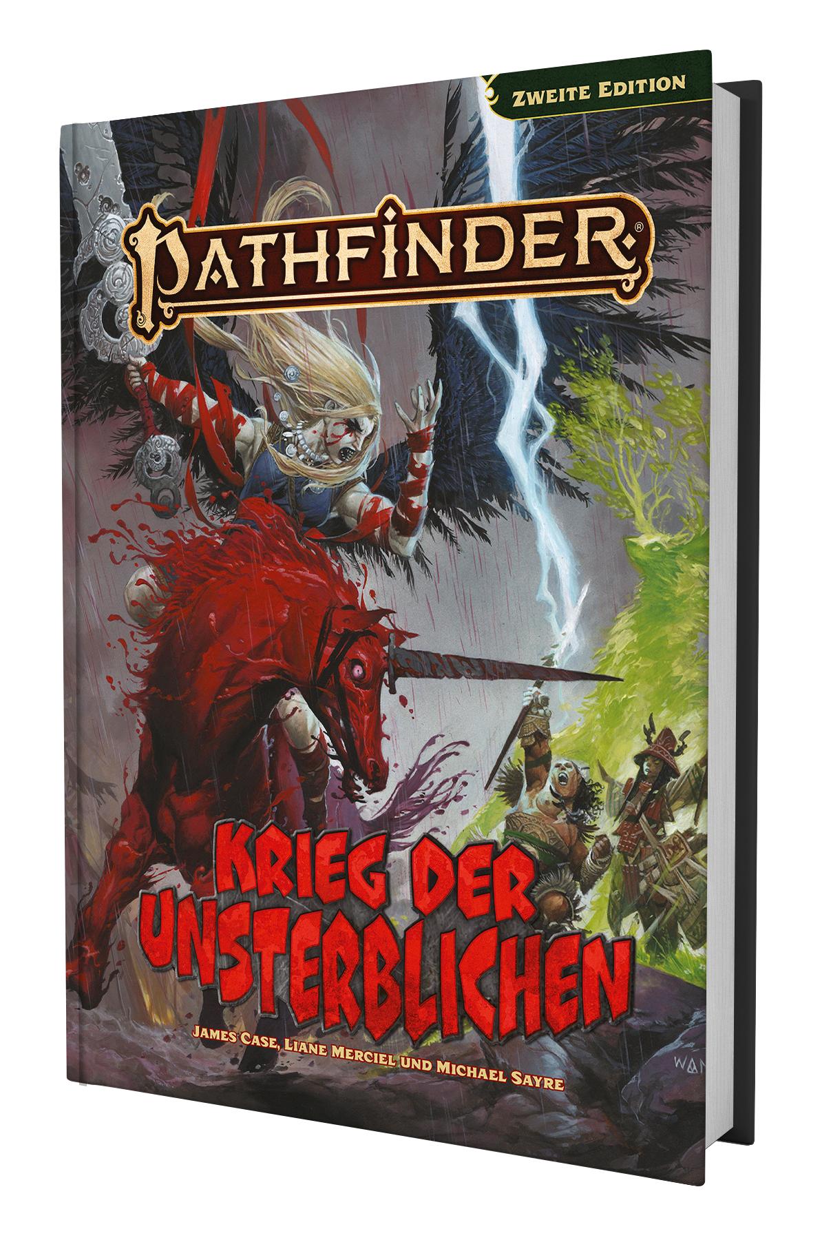 Cover: 9783987324833 | Pathfinder 2 - Krieg der Unsterblichen | James Case (u. a.) | Buch