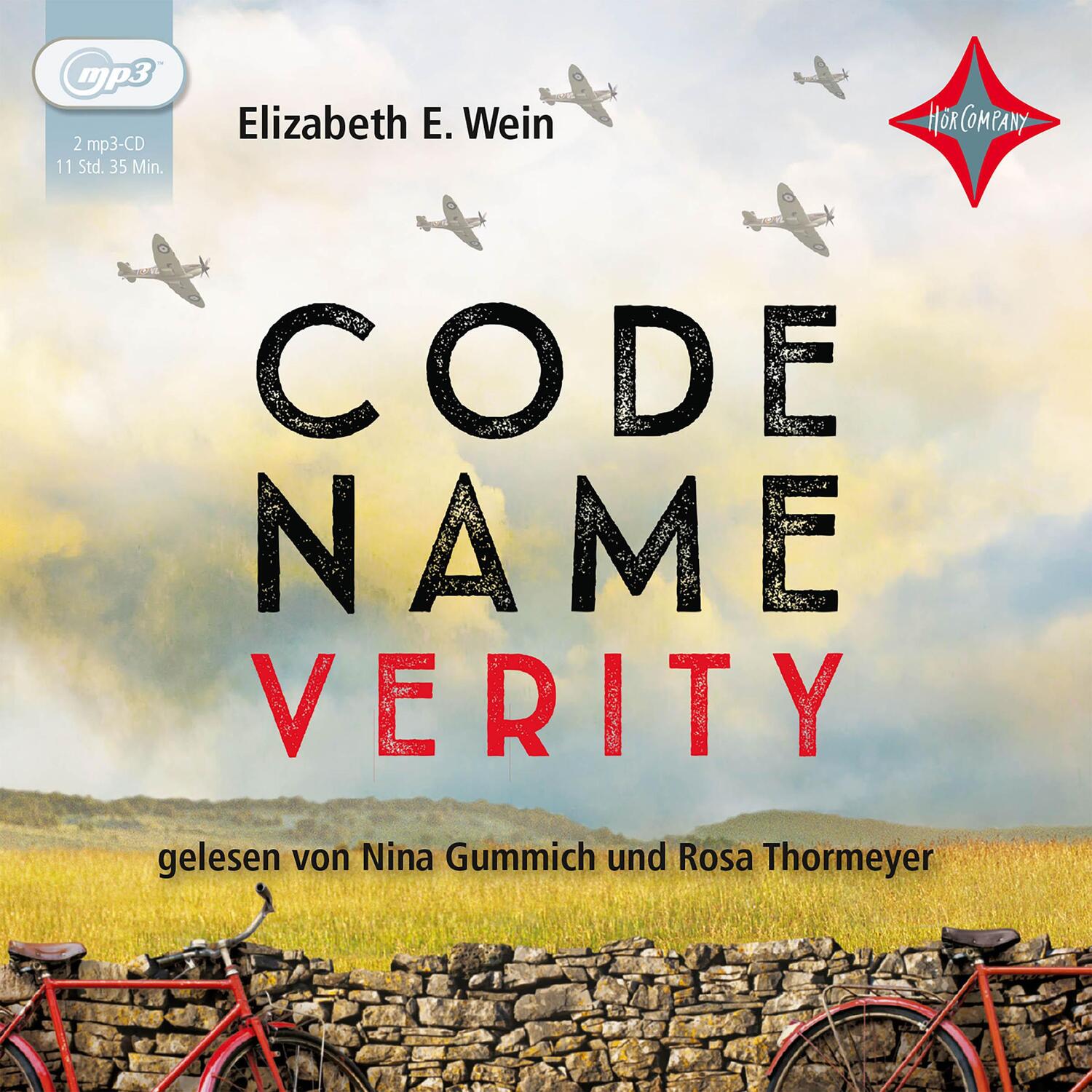 Cover: 9783966320849 | Code Name Verity | Elizabeth E. Wein | MP3 | 2 Audio-CDs | Deutsch