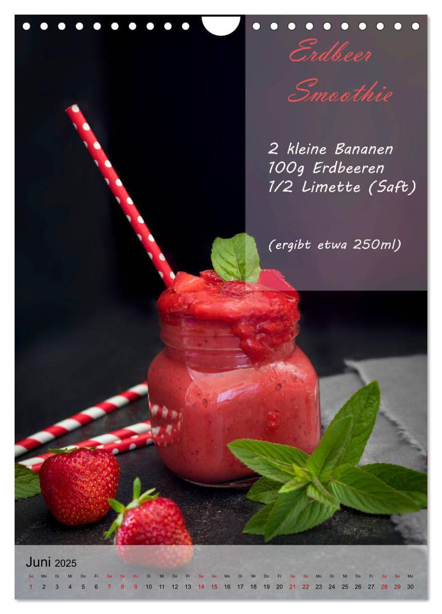 Bild: 9783435985890 | Smoothies zum Selbermachen (Wandkalender 2025 DIN A4 hoch),...