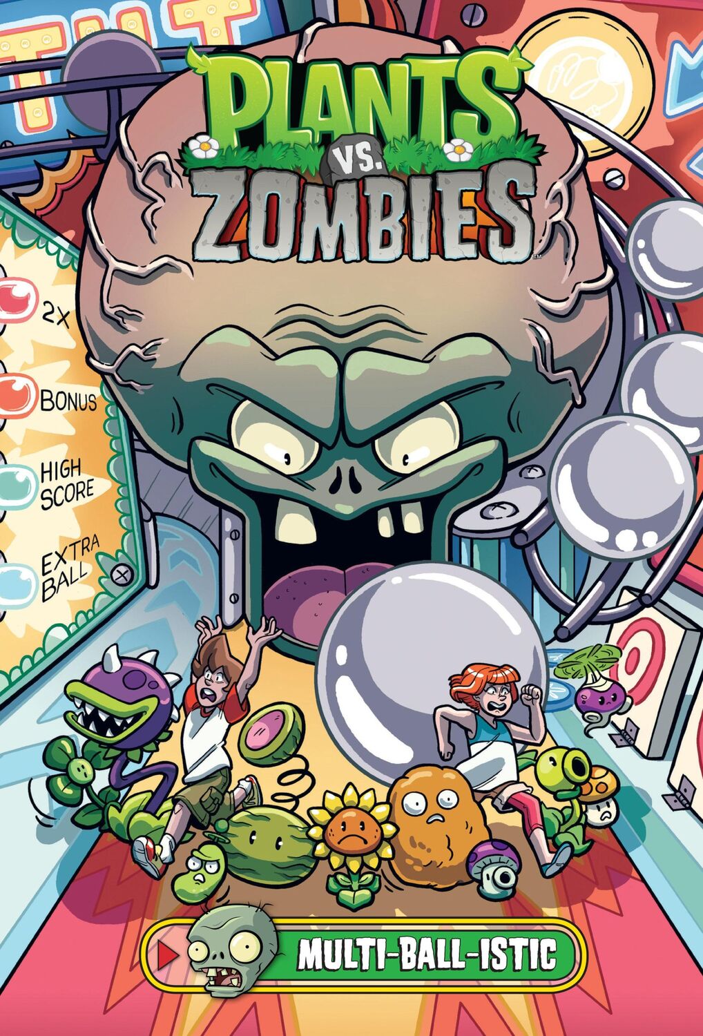 Cover: 9781506713076 | Plants vs. Zombies Volume 17: Multi-Ball-Istic | Paul Tobin | Buch