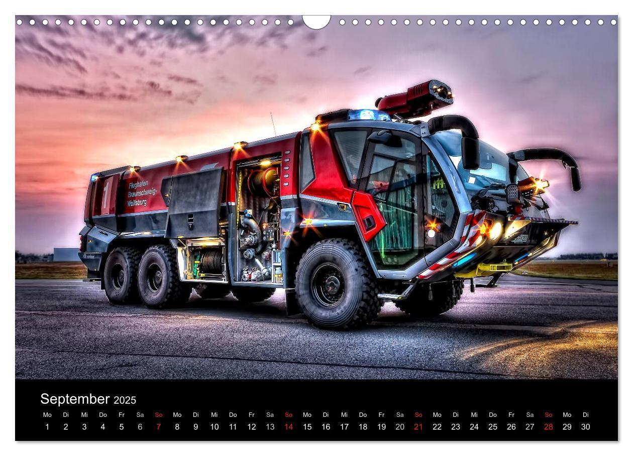 Bild: 9783435816743 | Feuerwehr Braunschweig (Wandkalender 2025 DIN A3 quer), CALVENDO...