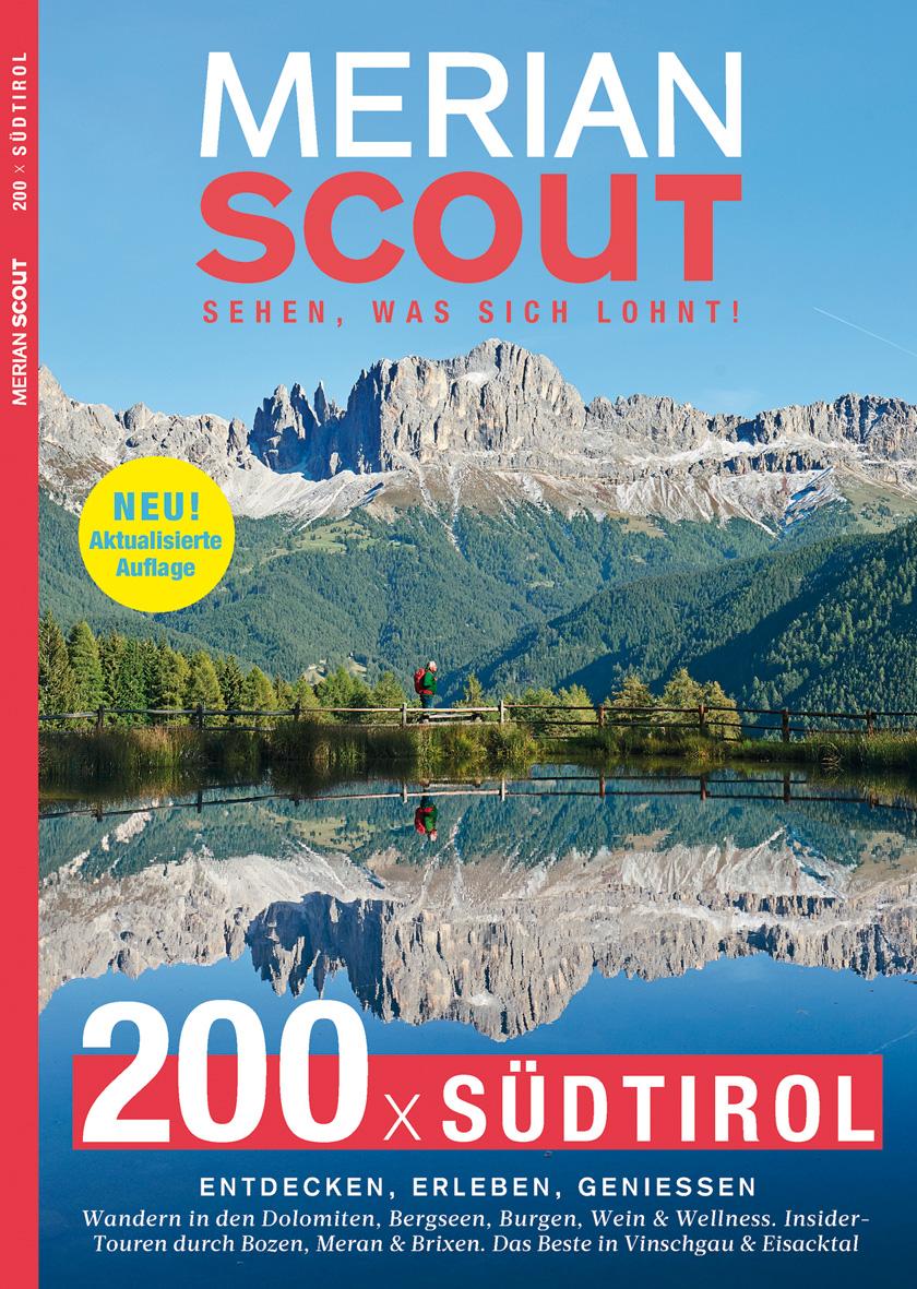 Cover: 9783834233745 | MERIAN Scout 22 - 200 x Südtirol | Jahreszeiten Verlag | Taschenbuch