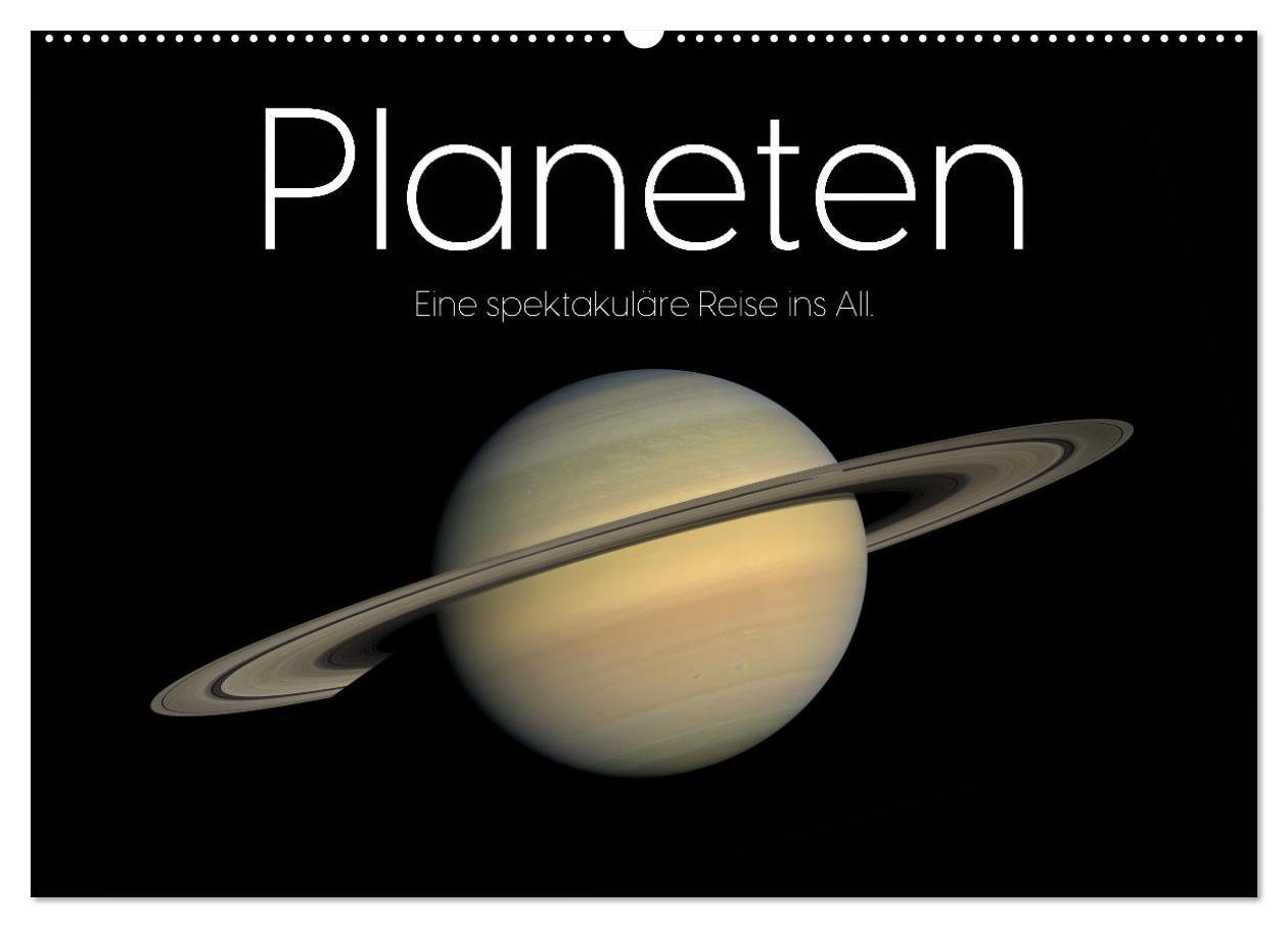 Cover: 9783457182611 | Planeten - Eine spektakuläre Reise ins All. (Wandkalender 2025 DIN...