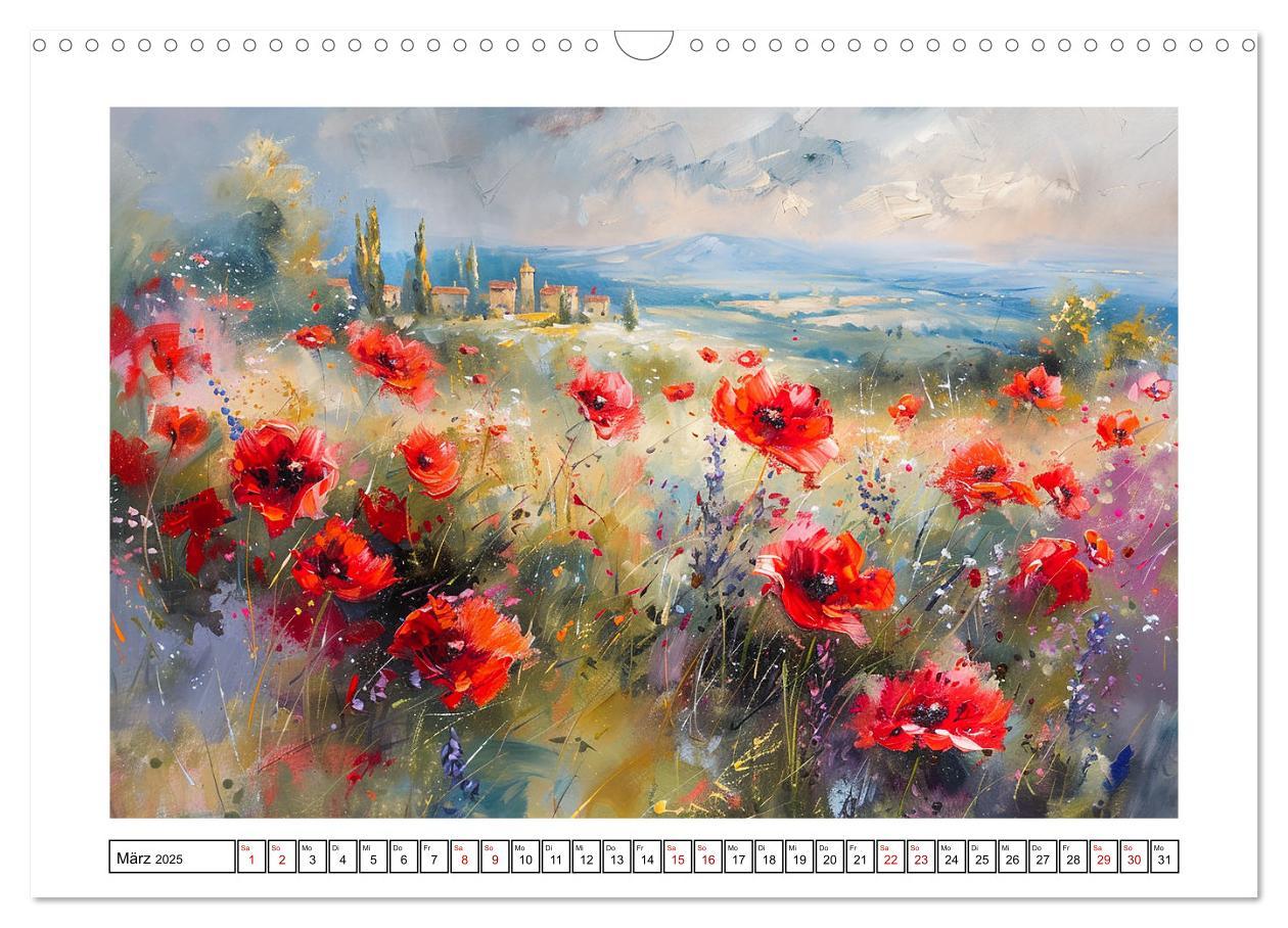 Bild: 9783457139493 | Toskana bis Provence (Wandkalender 2025 DIN A3 quer), CALVENDO...