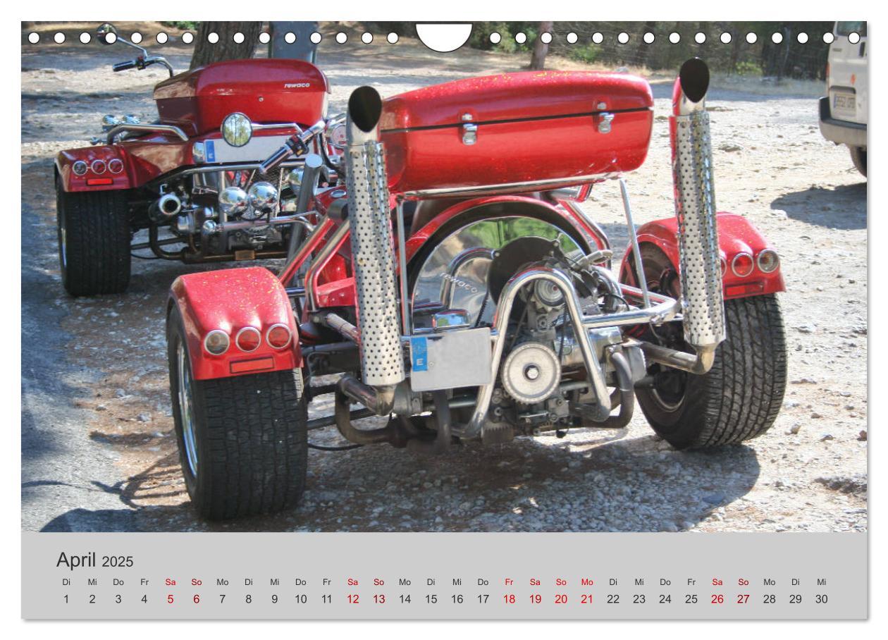 Bild: 9783435448616 | Trikes - Unterwegs auf drei Rädern (Wandkalender 2025 DIN A4 quer),...